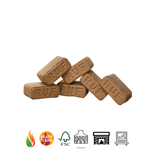 Oak Hardwood RUF Briquettes for Trade & Wholesale – 20% VAT (UPDATED SEPTEMBER 2022) 3